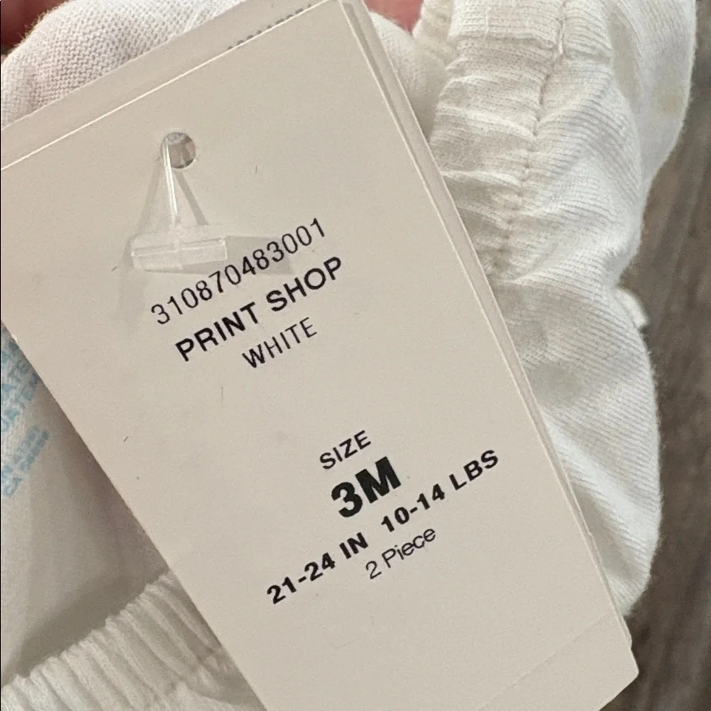 Ralph Lauren pink & white seersucker baby dress and diaper cover layette 3 month